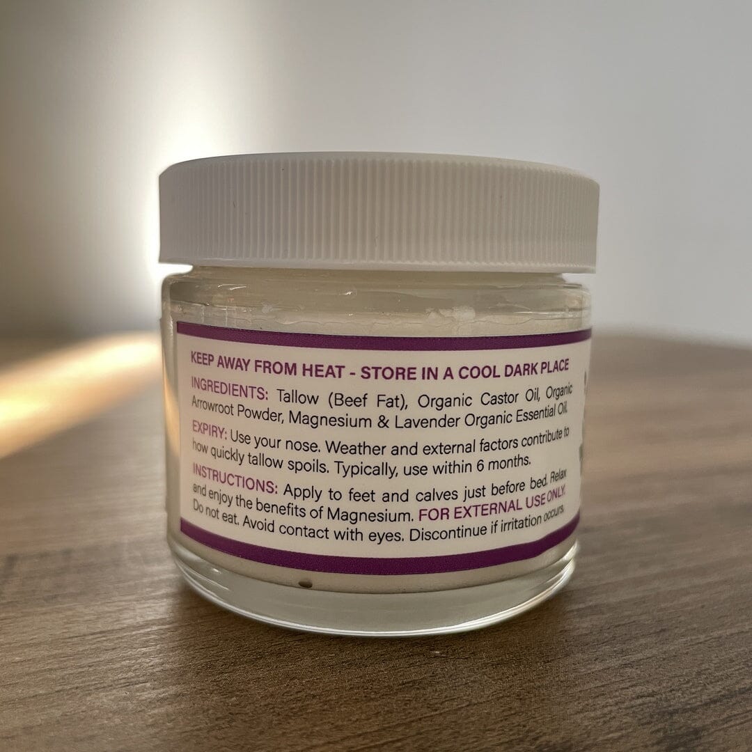 Mooo Balm Tallow Magnesium Foot Balm (2oz.)